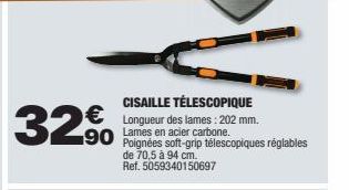 cisaille téléscopique 