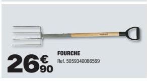 26%  FOURCHE  € Ref. 5059340086569 