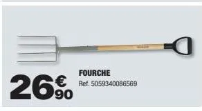 26%  fourche  € ref. 5059340086569 