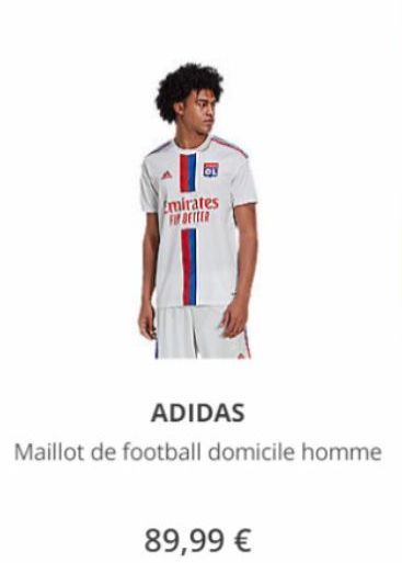 maillot de football Adidas