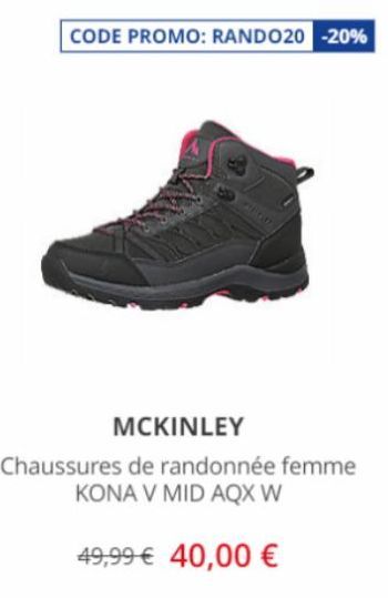 chaussures de randonnée 