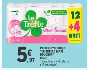 papier le trèfle