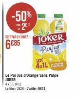 jus d'orange Joker