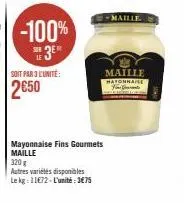 mayonnaise maille