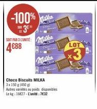 biscuits Milka