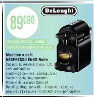 machine à café nespresso 