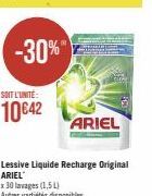 lessive liquide Ariel