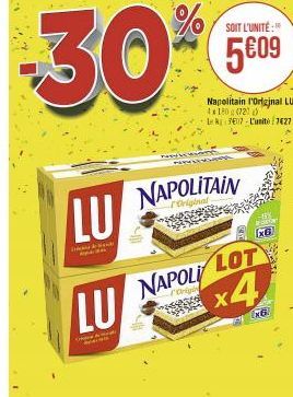 LU  LU  Ga  30  ww  SOIT L'UNITÉ:  % 5€09  NAPOLITAIN  [x6  Crorig  NAPOLI LOT x4  x6 