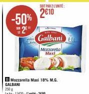 mozzarella Galbani