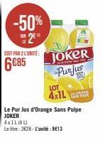 jus d'orange Joker