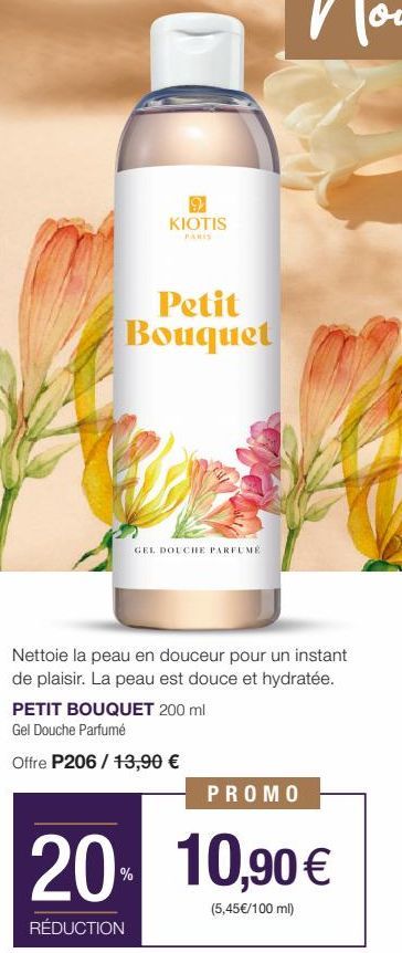 gel douche Promo