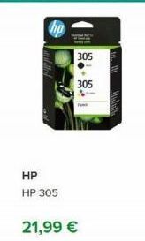 HP  HP 305  21,99 €  305  305  Hulun 