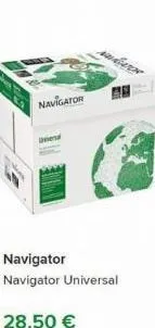 navigator  e  navigator navigator universal  28,50 € 