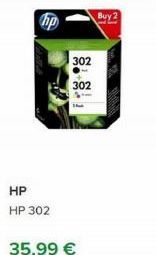 hp  HP  HP 302  302  302  35,99 €  Buy 2  