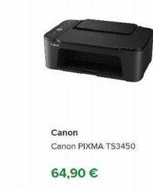 Canon  Canon PIXMA TS3450  64,90 € 