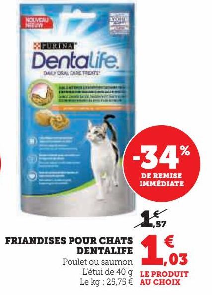 FRIANDISES POUR CHATS DENTALIFE