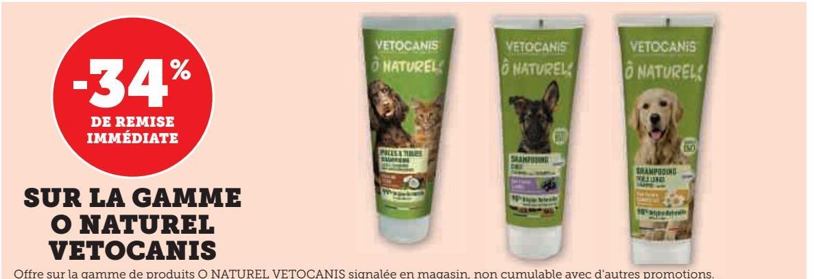 LA GAMME O NATUREL VETOCANIS