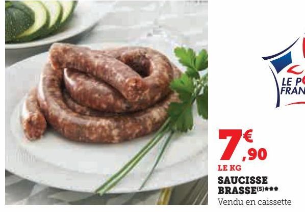 SAUCISSE  BRASSE