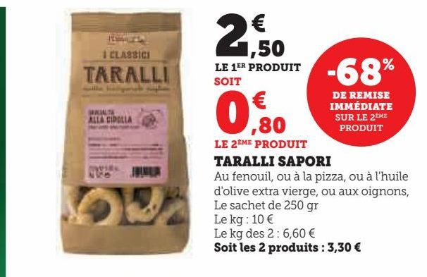 TARALLI SAPORI