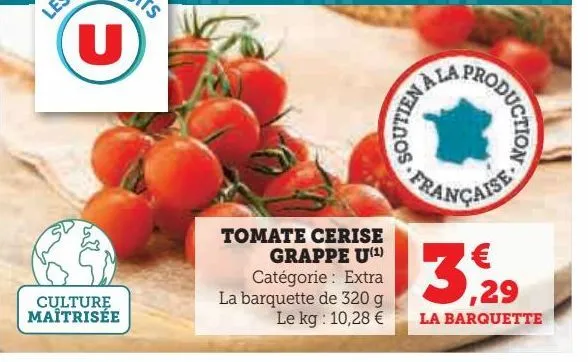 tomate cerise grappe u