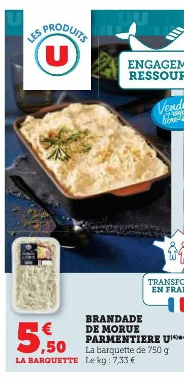 brandade de morue parmetiere u 