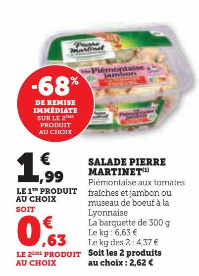 SALADE PIERRE  MARTINET