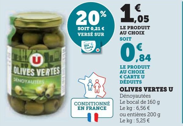 OLIVES VERTES U