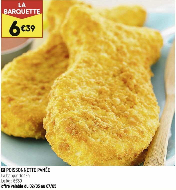 POISSONNETTE PANÉE 