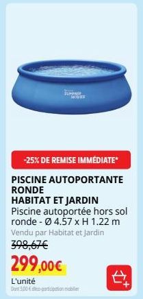 piscine autoportante 