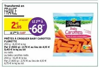 carottes florette