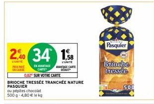 brioche tressée Pasquier