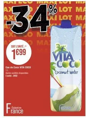 eau vita coco