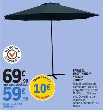 parasol e.leclerc