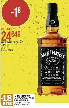 promos Jack Daniel's