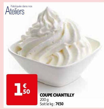 COUPE CHANTILLY