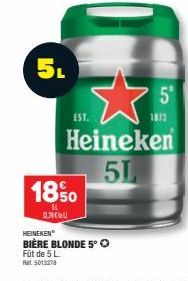 5₁  EST.  18%0  51  5  1873  Heineken  51 