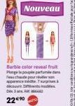 Nouveau  Barbie color reveal fruit Plonge la pole parte da Techaude pour apparce interes dicemedies  D  22€⁹0 