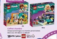 Coffret chambre Due personnage cha D  1990/piece o  Friends  S 