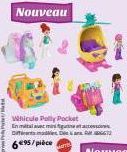 Nouveau  Sad  &  Whicule Polly Pocket En malam  births.moli DH&RT  6e95/pièces  Quand 