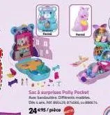 sac à surprises polly pocket  and made d&rm270066, 0676  2495/pic 