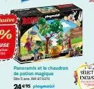 panoramis et le chaudron de potion magique desanto  24 €95 playmobil 