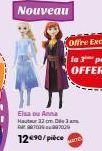 Nouveau  Elsa ou Anna Hatur 32 cm 3 707000  12490/pièce 