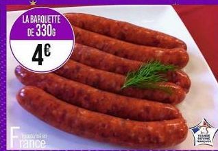 LA BARQUETTE  DE 330G  4€  Fra  Tambeni m  rance  JAMIE  SOUNE FRA 