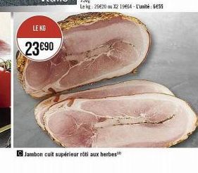 jambon cuit 