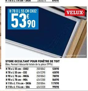 fenêtre de toit velux