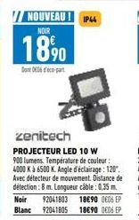 projecteur led 