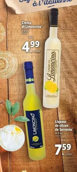 liqueur de citron 