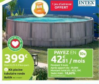 piscine tubulaire 