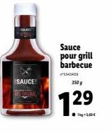 SAUCE!  Sauce pour grill barbecue  5543409  350 g  29 