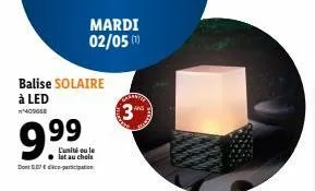 balise solaire 